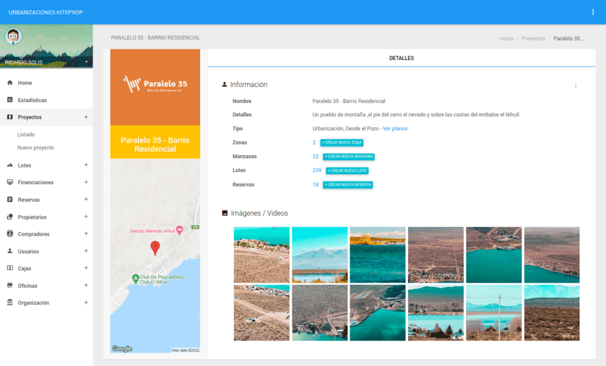 Urbanify — detalle de proyecto y stock